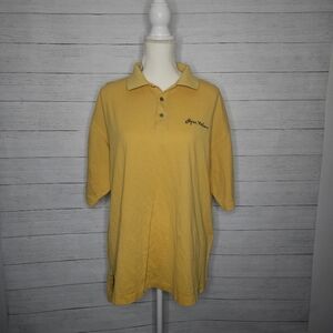 XL Byron Nelson Mustard Polo Shirt